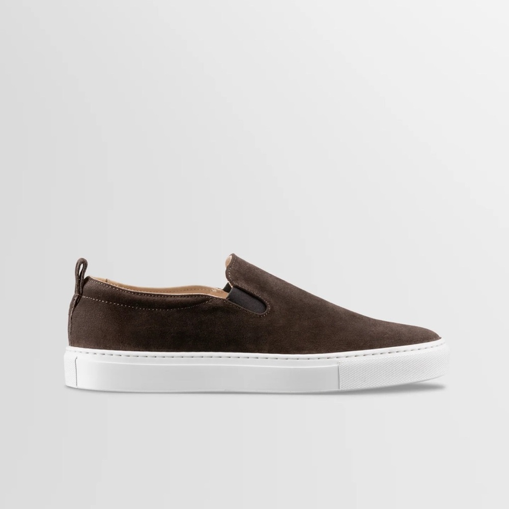 Koio Garda in Espresso Men’s Leather Sneakers Size 11